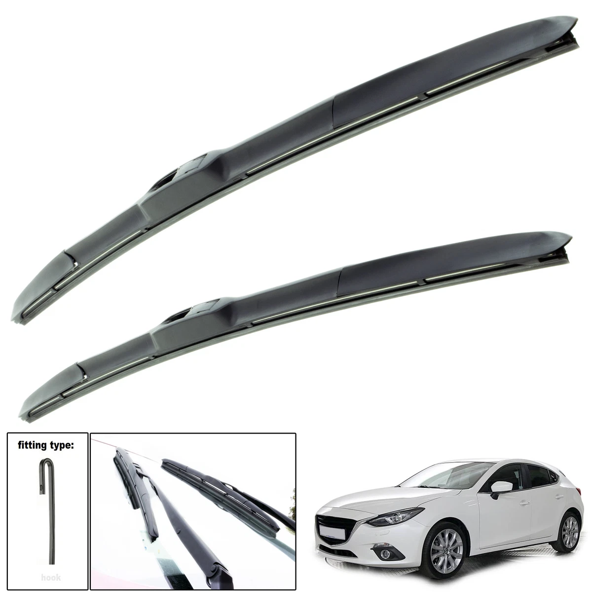 Mazda 3 best sale wiper blades