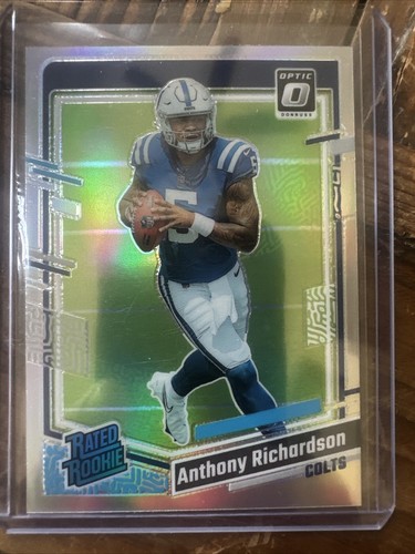 Anthony Richardson 2023 Donruss Optic Holo Prizm RC! Indianapolis Colts! - Imagen 1 de 2