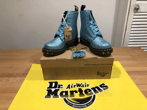 Dr martens pascal glitter turquoise outlet