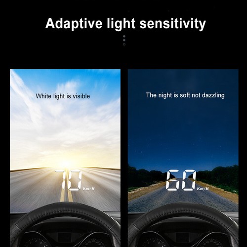 Car OBD2 Digital Electronic HUD Head Up Display Overspeed ​​​​Warning Projector - Picture 7 of 15