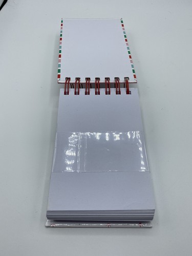 Merry & Bright Striped 250 Sheet Chunky Notebook 6” X 4” - Picture 5 of 5