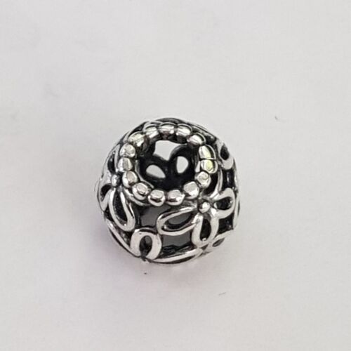 Pandora Charm Genuine Wildflower Openwork Silver Flower Charm 790890 - Picture 5 of 9