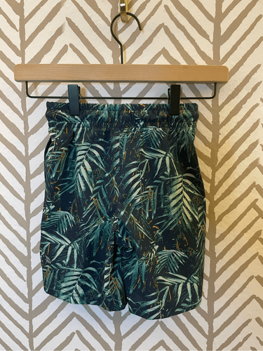 All in Motion Boy’s Swim Trunks - Palm Frond Print - Size XS (4/5) - Picture 2 of 4