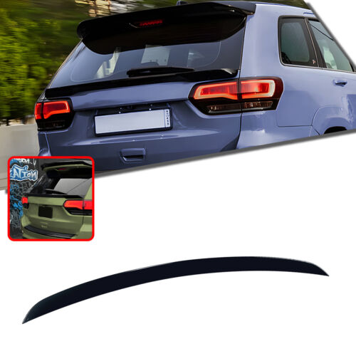 Rear Trunk Spoiler Splitter Wing Kit For Jeep Grand Cherokee SRT 2012-2021 Black - Foto 2 di 14
