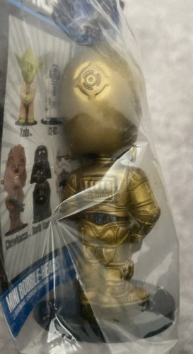 2010 Funko Star Wars C-3PO Wacky Wobblers Mini Bobble-Head Lucasfilm NIP - Picture 4 of 5