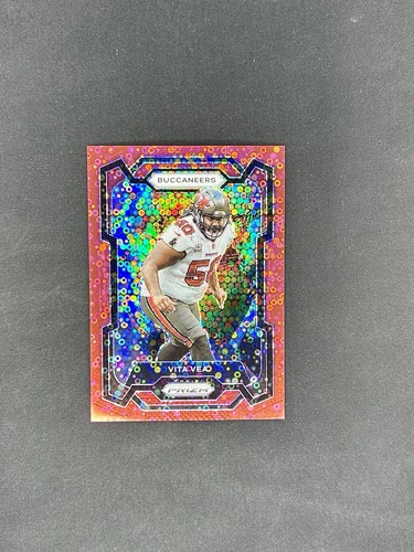 2023 Prizm No Huddle Disco Red Vita Vea Color Match /70 Tampa Bay Buccaneers