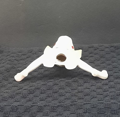 Vintage 50er Jahre Pixie Elfe Figur Keramik Polka Dots 5" RAR Weihnachten - Bild 6 von 10