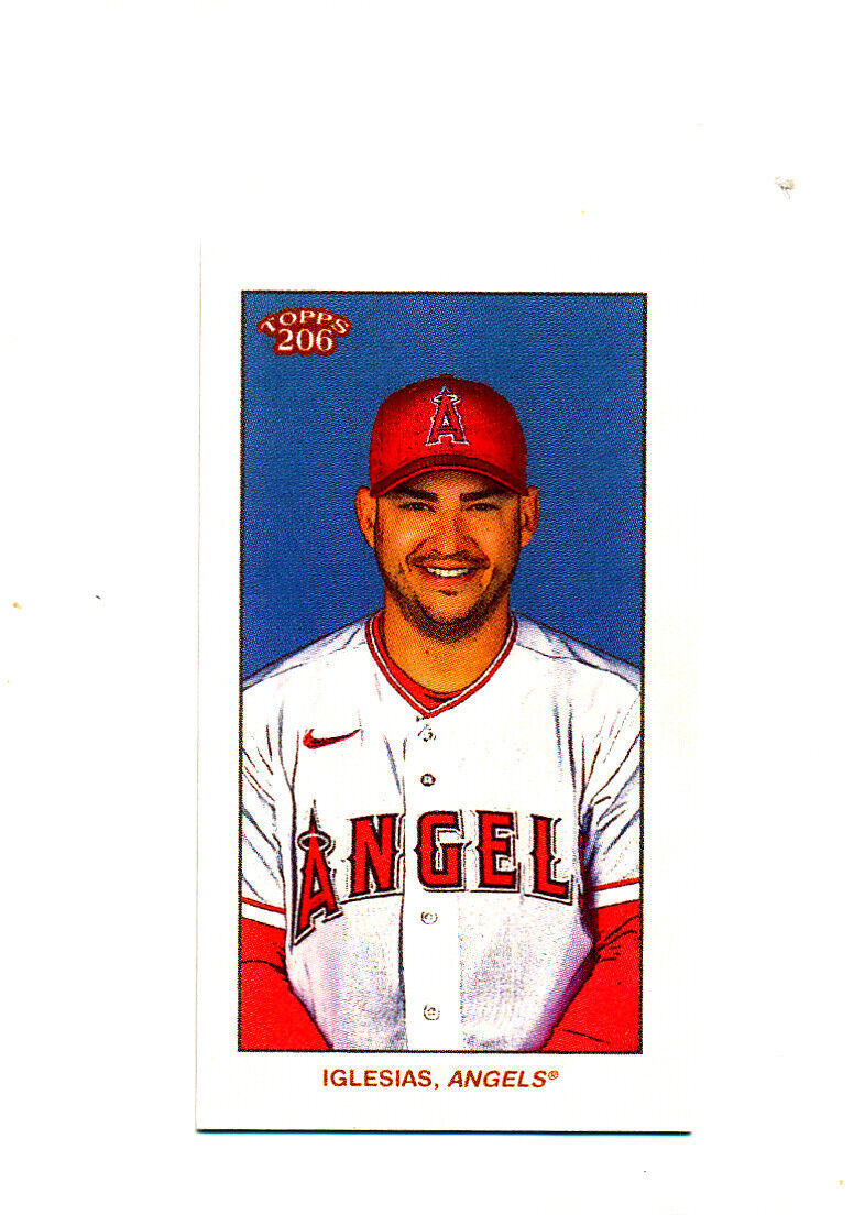 JOSE IGLESIAS 2021 Topps 206 T206 WAVE 3 POLAR BEAR BACK PR /42 Angels