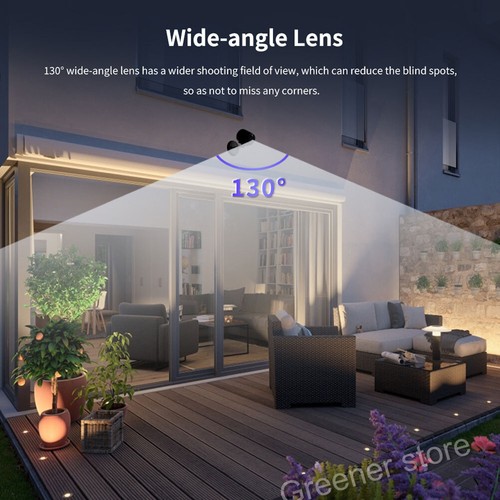 1080P Mini WiFi Camera Home Security PIR Night Vision Motion Detector HD Alarm - Picture 4 of 15