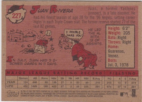 2007 Topps Heritage Baseball (#21-495) - Picture 46 of 86