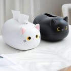 Cat Tissue Box Kitchen Napkin Storage Box Wc Paper Container Desktop Toilet