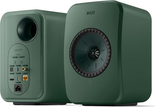 KEF LSX II LT Wireless HiFi Speakers - Pair (Sage Green) - Picture 3 of 8