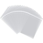 100 Pcs 4"x6" Clear Resealable Cellophane Bags for Bakery Soap Candle Treats
