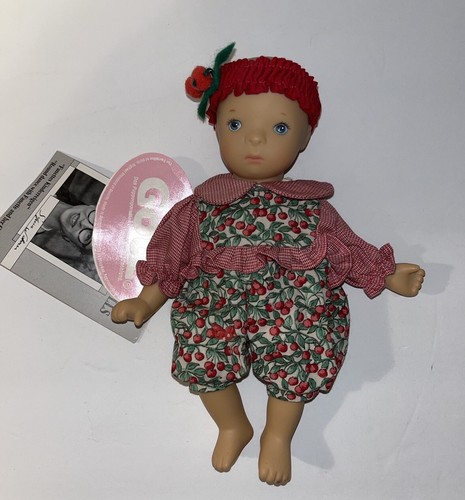 Gotz Baby Puppe von Künstlerin Sylvia Natterer 1989 Fanette 9 Zoll weicher Körper mit Etikett - Bild 1 von 20
