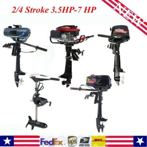 2/4 Stroke 3.5/3.6/4/6.5/7 HP Outboard Motor Boat Engine Air/Water Cooling CDI - Picture 2 of 48