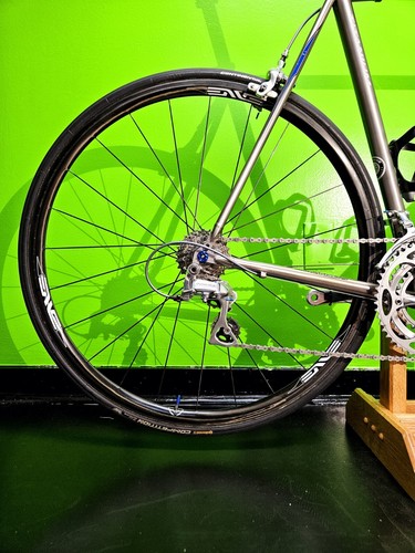 2001 Mongoose Pro Bosberg Titanium Road Bike size 60cm XXL 10x3 ENVE Chris King - Picture 4 of 24
