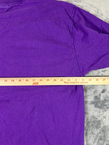 Vintage Lee Total Cotton Black Blank T Shirt 90s Men’s XL USA Made Plain Tee - Picture 7 of 9