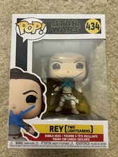 Funko Pop! Rey (dos sables de luz) 434 - Star Wars
