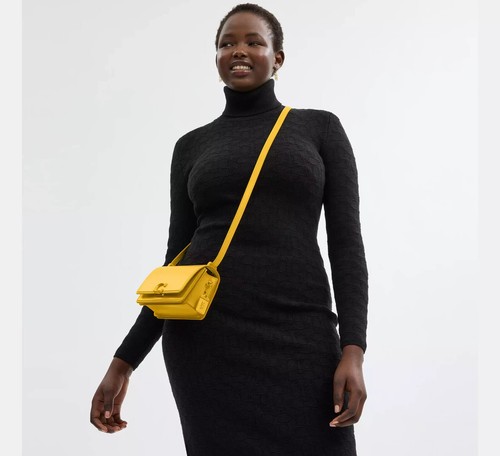 Coach Bandit Crossbody Bag Canary CR521  NEW - Picture 6 of 8