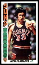 1976 Topps Basketball #75 Alvan Adams NM/MT *d11