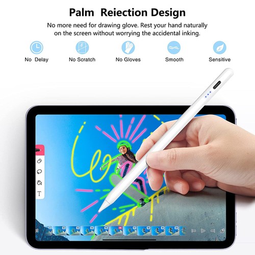 Stylus Pen Stift Magnetisch Pencil für Apple iPad 10/9/8/7 Air 3/4/5 (2018-2023) - Bild 3 von 12