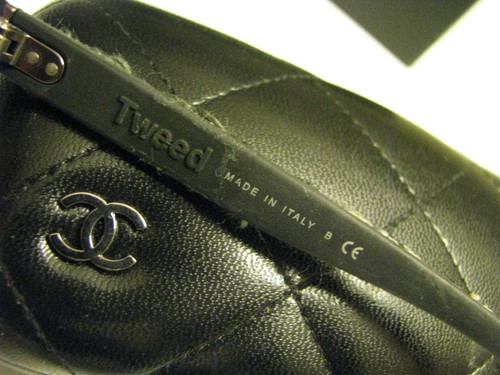 NEU Original Chanel 3243 C.1191 Tweed DUNKEL TRASP GRAU Brille - Bild 8 von 12