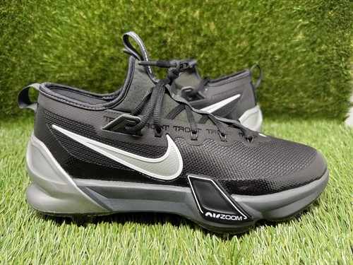 Nike Force Zoom Trout 9 Elite Metal Baseball Cleats Black FB2906-003 Mens Sz 10 - Picture 2 of 7