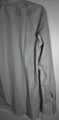 Hugo Boss Cotton Button-Down Dress Shirt Mens Size 16.5 34/35 Color Light grey - Picture 4 of 6