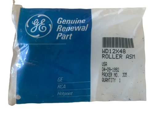 GE Lavavajillas Rack Rodillo Parte # WD12X48 Nuevo - Imagen 1 de 2