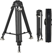SmallRig FreeBlazer Heavy-Duty Carbon Fiber Tripod w/ bowl base, Max Load 25kg
