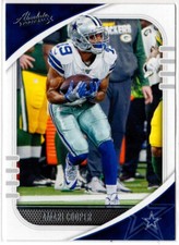 2020 Panini Absolute Football Amari Cooper No. 50 Dallas Cowboys