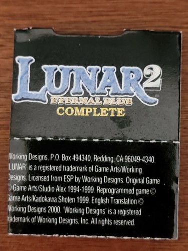 Lunar 2 Eternal Blue Complete Lemina Standee *Rare* - Picture 4 of 4