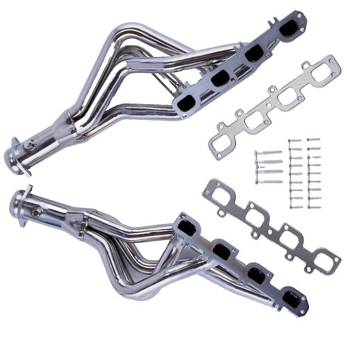 Stainless Headers Manifolds For Dodge Ram Hemi Truck 1500 5.7 5.7L 2009-2018 NEW - Bild 2 von 5