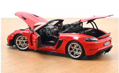 NOREV 1:18 - 187271 - Porsche 718 Spyder RS 2023 Indish red - Foto 5 di 5