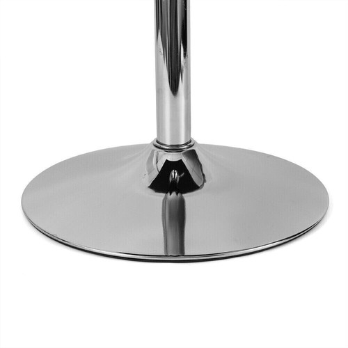 Bar Dining Table Rotary Square Pub Table Height Adjustable 360 Degree Swivel - Picture 7 of 11