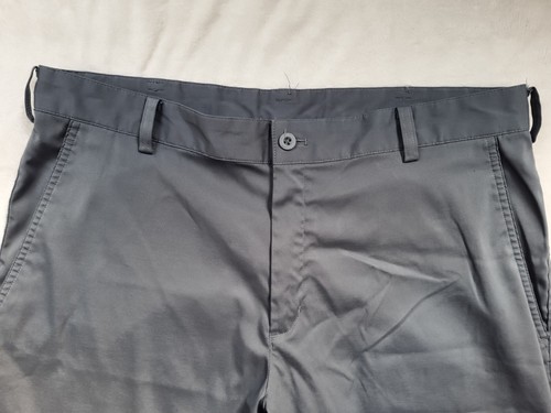 Nike Golf Dri-Fit Hombres Gris Pantalones Pantalones Talla W34 L34 Mediano Flexible - Imagen 2 de 16