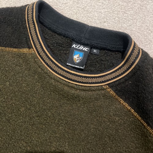 VINTAGE KUHL ALF SWEATER Fleece ALFWEAR Shirt Canada 90s X-Large - Picture 2 of 7