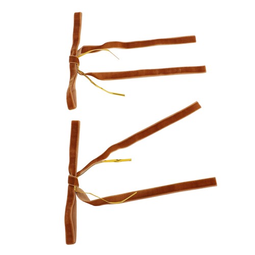 24pcs Velvet Bows Decorative Xmas Wreath Ribbon Bows For Xmas Garland Wedding US - Bild 20 von 33