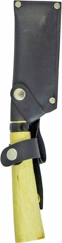Hacha de bambú DAIGORO NATA machete 180 mm picadora de doble borde hecha en Japón - Imagen 8 de 8