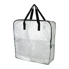 DIMPA Storage bag, clear, approx. 25x8x25", garage, shed, basement, attic, *NEW*