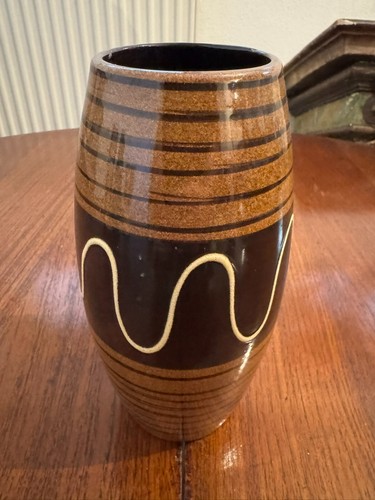 VINTAGE KERAMIK VASE WEST GERMANY SCHEURICH 20cm KERAMIKVASE - Bild 8 von 14