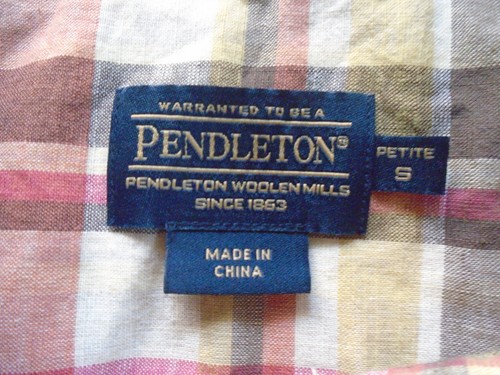 Pendleton Women's Plaid Long Sleeve Petite Small NEW NWT - Picture 7 of 9