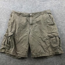 Columbia Shorts Mens 40 Brown Cargo Pockets Utility Omni Shade 10" Inseam