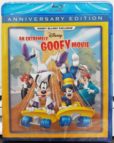 An Extremely Goofy Movie (Blu-ray Anniversary, 2019) Disney Club Exclusive - NEW - Picture 1 of 3