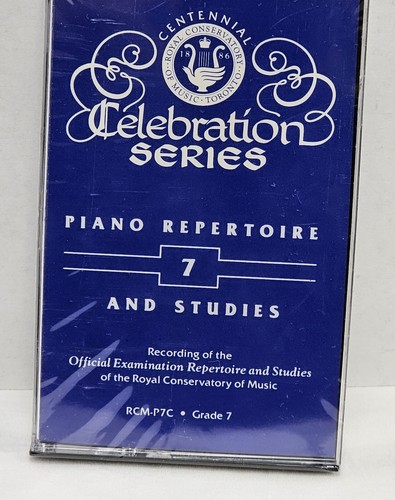 Royal Conservatory Of Music Piano Repertoire & Studies Cassette SEALED #7 RCMP7C - Picture 3 of 8