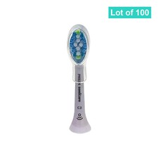 Lot of 100  Genuine Philips Sonicare DiamondClean C3 Heads  White  w/o Box