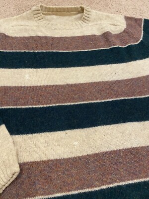 Vintage 90s LL BEAN 100% Shetland Wool Sweater Men's XL | eBay