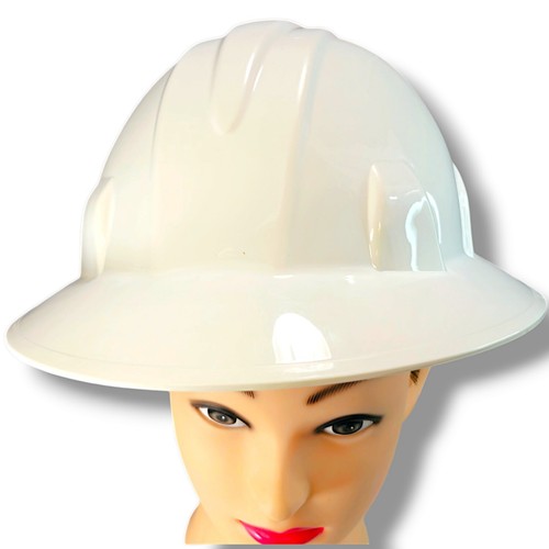 Bau Sicherheit Schutzhut Pyramex Vollkrempe ANSI OSHA 4 PT Ratsche Aufhängung - Bild 1 von 14