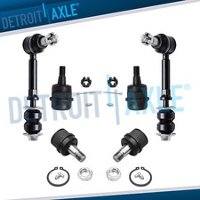 6pc 4WD NEW Front Sway Bars Lower Upper Ball Joints for 1995-1999 Ram 1500 2500