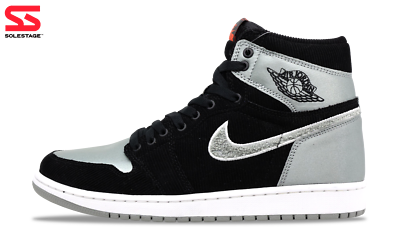 Nike Jordan 1 Retro High OG x Aleali May Satin Shadow AJ5991 062 Men Size 9 10